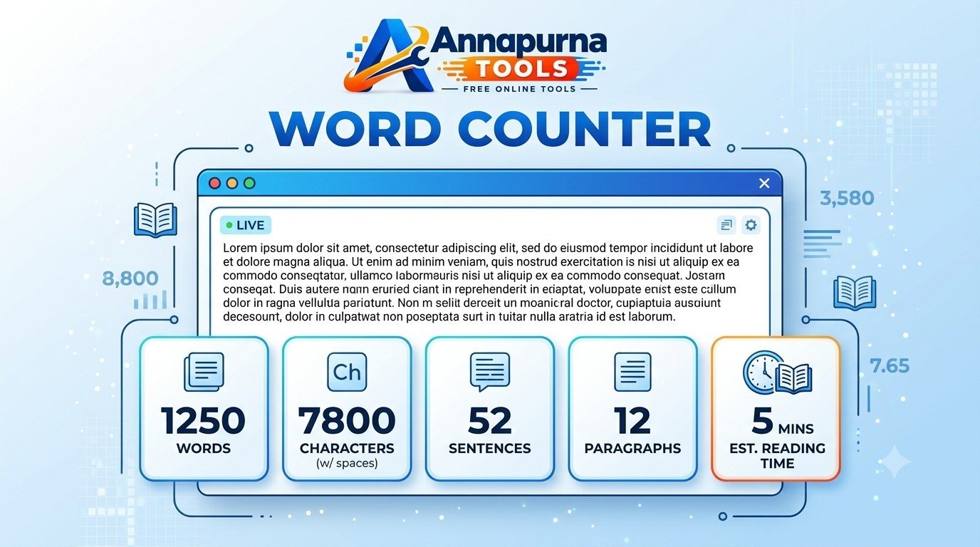 Word Counter Online - Count Words, Characters & Sentences